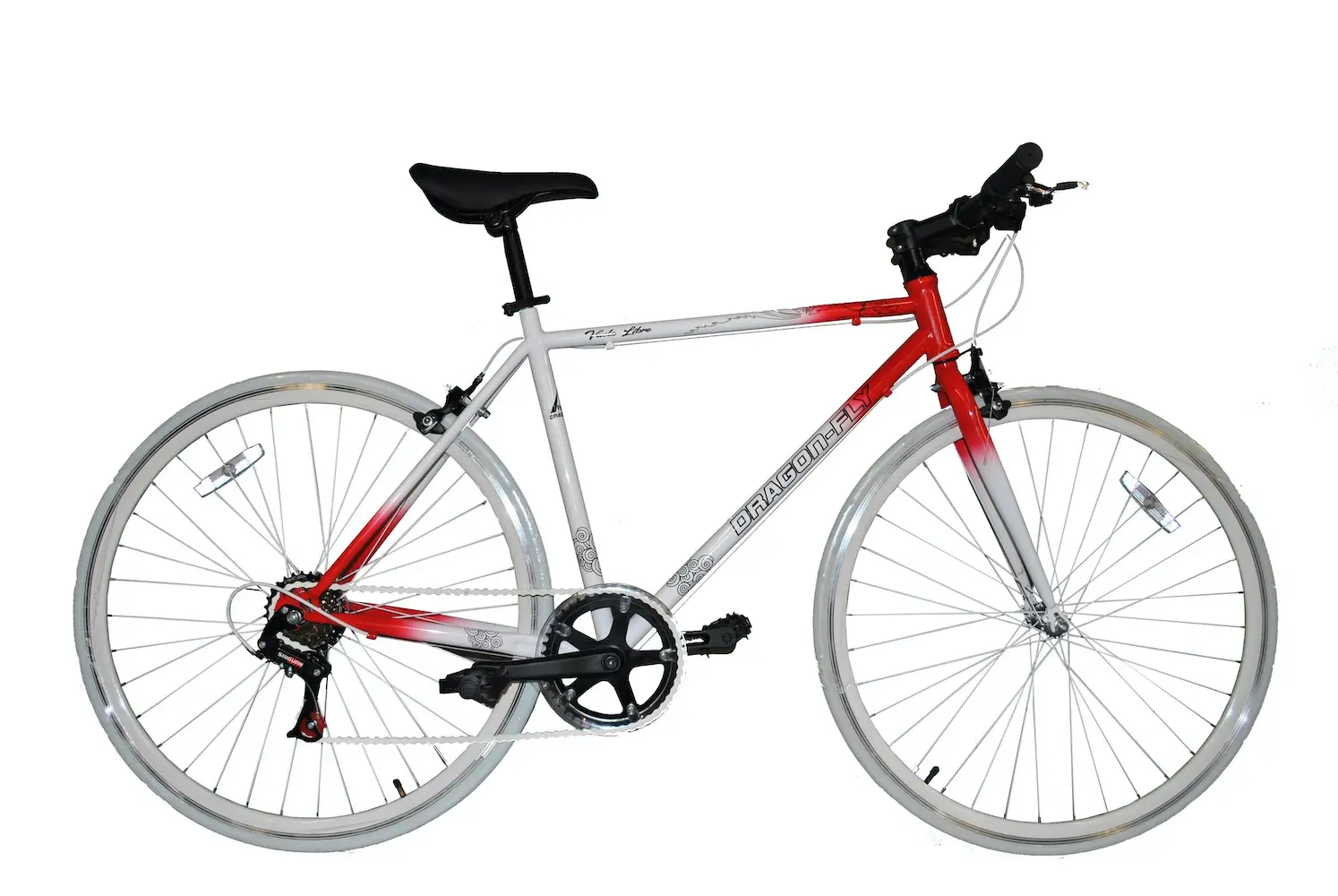 Dragon Fly Dragon-Fly Bicicleta Bacata - Rojo / Blanco 3 Dragon Fly Dragon-Fly Bicicleta Bacata - Rojo / Blanco