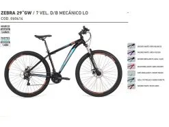 Bicicleta Mtb 29 Zebra GW 7v Db GW