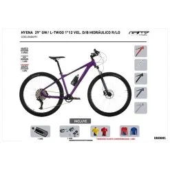 Bicicleta Mtb 29 1* 12 Vel Hyena GW