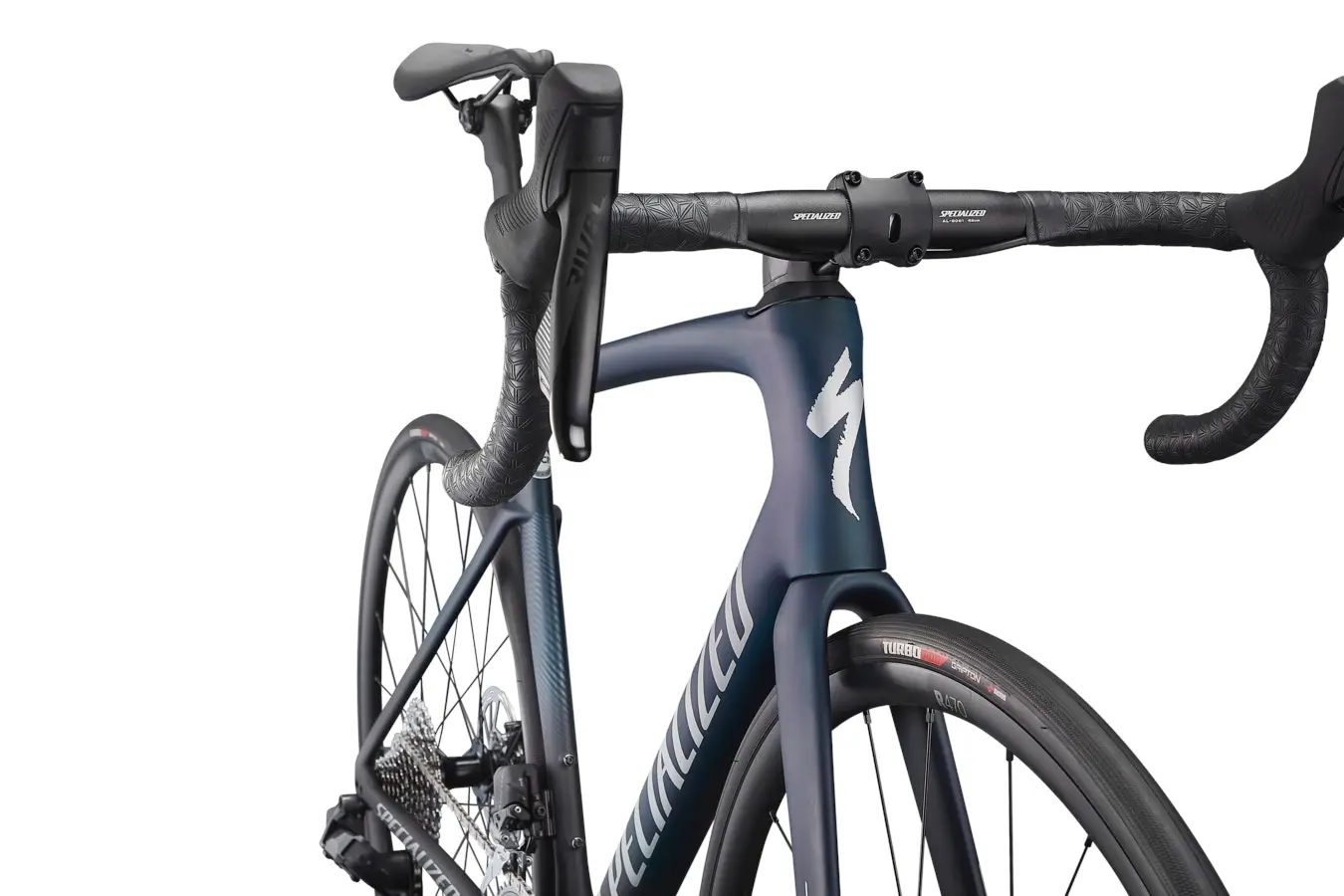 Bicicleta De Ruta Specialized 2022 Tarmac SL7 Comp - Rival ETap AXS /Verde Azul Satin 6 Bicicleta De Ruta Specialized 2022 Tarmac SL7 Comp - Rival ETap AXS /Verde Azul Satin - Imagen 4