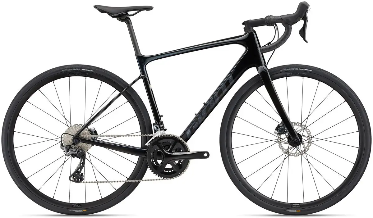 Bicicleta Giant Defy Adv 1 22 Negro Metal (M) 4 Bicicleta Giant Defy Adv 1 22 Negro Metal (M) - Imagen 2